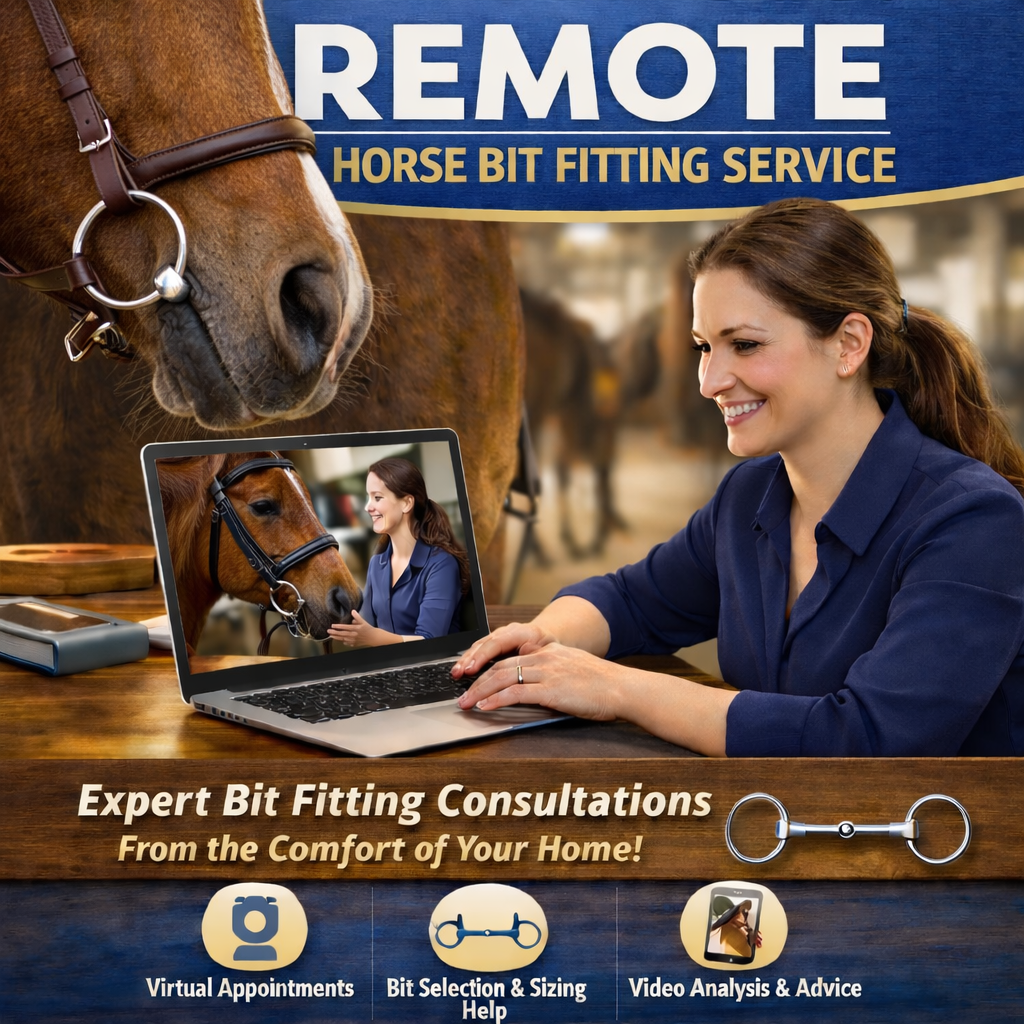 Professional remote horse bit fitting service and bridle assessment
